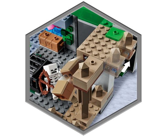Конструктор LEGO Minecraft Подземелье скелетов 364 детали (21189), изображение 7 Конструктор LEGO Minecraft Подземелье скелетов 364 детали (21189), изображение 7