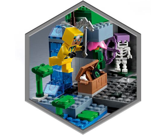 Конструктор LEGO Minecraft Подземелье скелетов 364 детали (21189), изображение 8 Конструктор LEGO Minecraft Подземелье скелетов 364 детали (21189), изображение 8