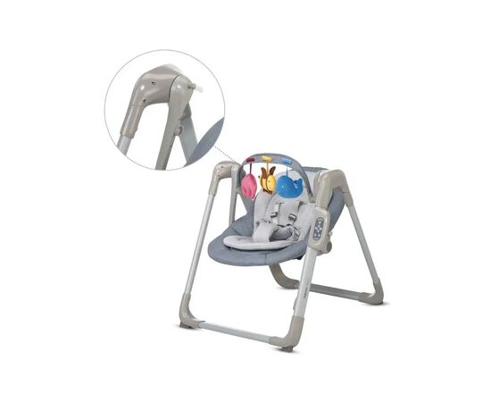 Кресло-качалка Inglesina Swing Wave Pepper (AZ97K9PPR), изображение 5 Кресло-качалка Inglesina Swing Wave Pepper (AZ97K9PPR), изображение 5