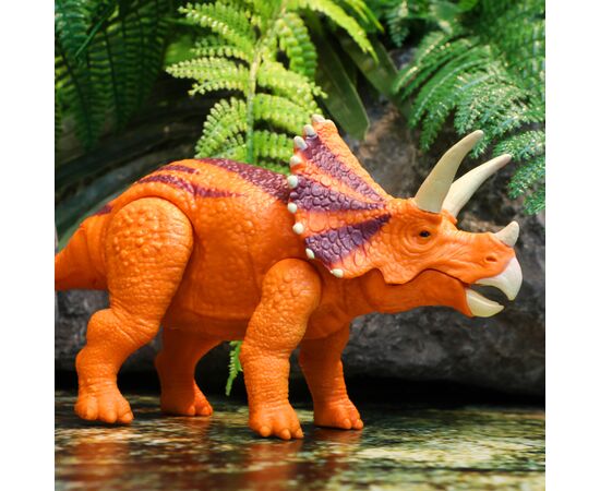 Интерактивная игрушка Dinos Unleashed серии Realistic S2 – Трицератопс (31123V2), изображение 3 Интерактивная игрушка Dinos Unleashed серии Realistic S2 – Трицератопс (31123V2), изображение 3