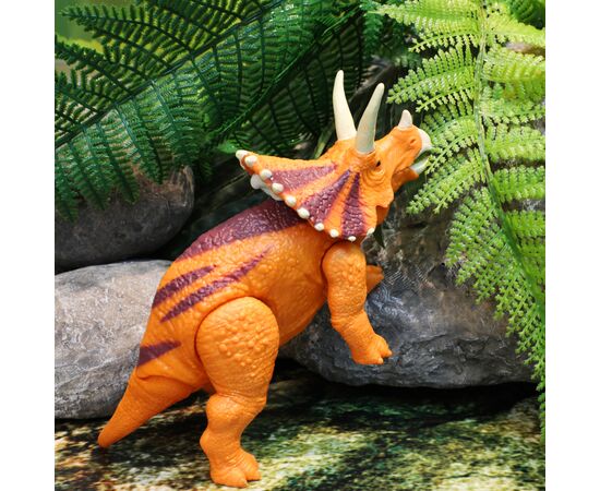 Интерактивная игрушка Dinos Unleashed серии Realistic S2 – Трицератопс (31123V2), изображение 5 Интерактивная игрушка Dinos Unleashed серии Realistic S2 – Трицератопс (31123V2), изображение 5