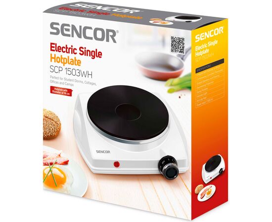 Настольная плита Sencor SCP 1503WH-EUE4 (SCP1503WH-EUE4), изображение 3 Настольная плита Sencor SCP 1503WH-EUE4 (SCP1503WH-EUE4), изображение 3