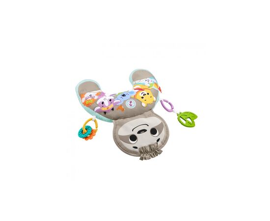 Детский коврик Fisher-Price Подушка для игры на животике Веселый ленивец (GRR01), изображение 2 Детский коврик Fisher-Price Подушка для игры на животике Веселый ленивец (GRR01), изображение 2
