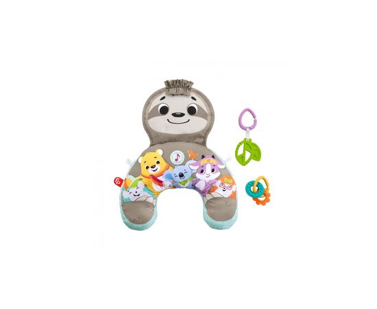 Дитячий килимок Fisher-Price Подушка для гри на животику Веселий лінивець (GRR01)