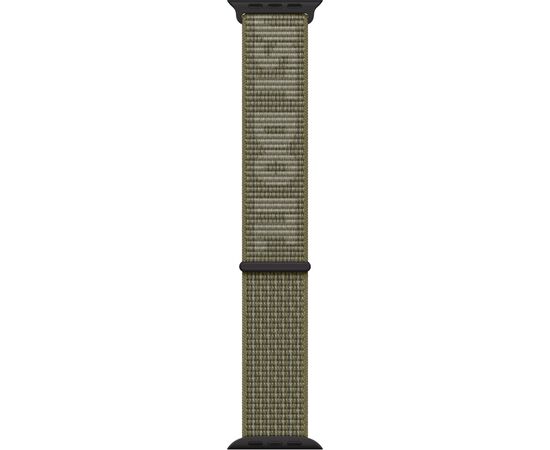 Ремешок для смарт-часов Apple 41mm Sequoia/Pure Platinum Nike Sport Loop (MPHX3ZM/A), изображение 2 Ремешок для смарт-часов Apple 41mm Sequoia/Pure Platinum Nike Sport Loop (MPHX3ZM/A), изображение 2