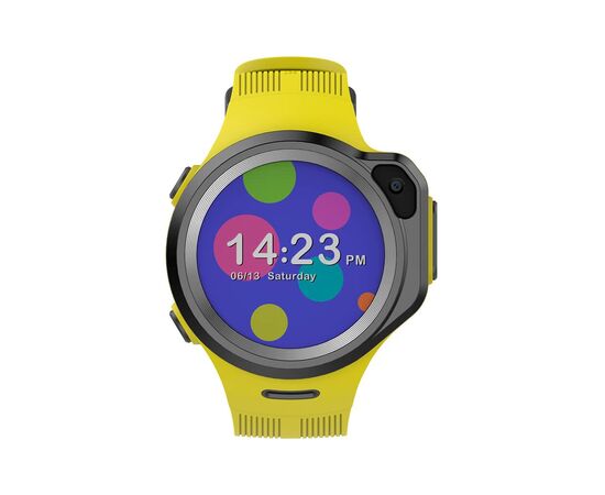 Смарт-часы Elari KidPhone 4G Round Yellow (KP-4GRD-Y), изображение 2 Смарт-часы Elari KidPhone 4G Round Yellow (KP-4GRD-Y), изображение 2