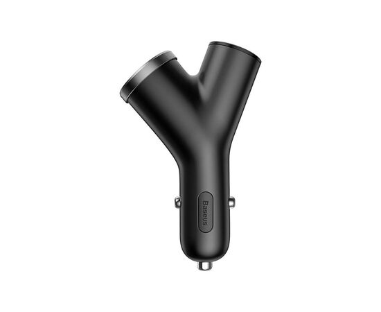 Зарядное устройство Baseus Y type dual USB-A Black (CCALL-YX01), изображение 2 Зарядное устройство Baseus Y type dual USB-A Black (CCALL-YX01), изображение 2