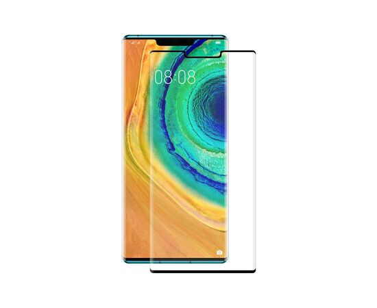 Стекло защитное PowerPlant 3D Huawei Mate 30 Pro, Black (GL607297)