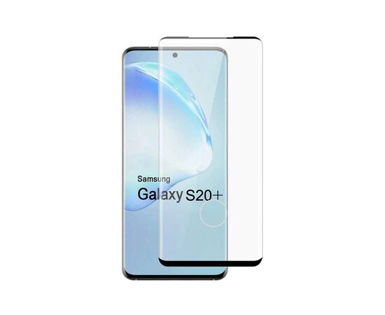 Стекло защитное PowerPlant 3D Samsung Galaxy S20 Plus, Black (GL608218)