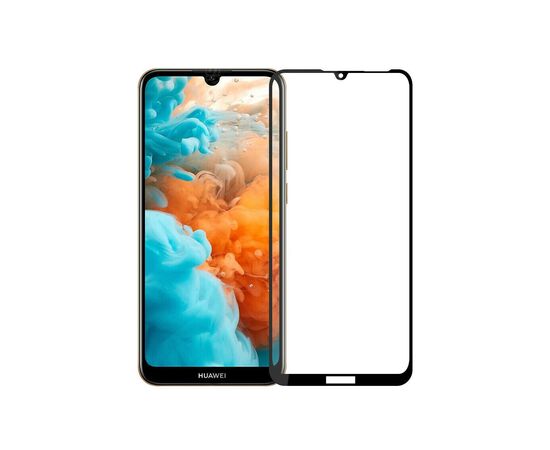 Стекло защитное PowerPlant Full screen Huawei Y6 (2019), Black (GL606528)