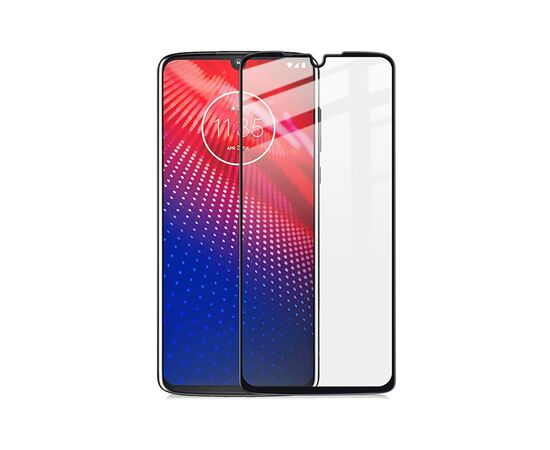 Стекло защитное PowerPlant Full screen Motorola Moto Z4, Black (GL606986)
