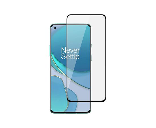 Стекло защитное PowerPlant Full screen OnePlus 8T, Black (GL609321)