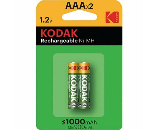 Аккумулятор Kodak AAA 1000 mAh HR03 NI-MH * 2 (30954021)