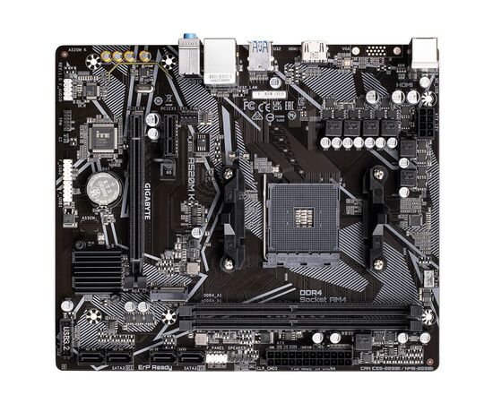 Материнская плата GIGABYTE A520M K, изображение 5 Материнская плата GIGABYTE A520M K, изображение 5