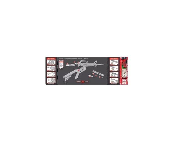 Набір для чистки зброї Real Avid Master Cleaning Station AR15 (AVMCS-AR)