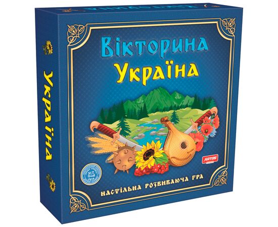 Настільна гра Artos Вікторина Україна (620994)