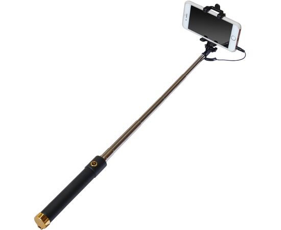 Монопод для селфи Grand-X Mirror 360 + зеркало U-крепление Gold (MI3UG), изображение 5 Монопод для селфи Grand-X Mirror 360 + зеркало U-крепление Gold (MI3UG), изображение 5