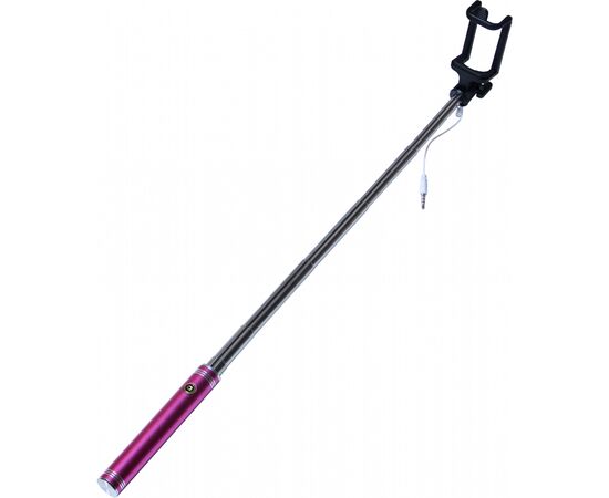 Монопод для селфи Grand-X Metallic 3,5 U-крепление 170-750мм Pink (M35UP), изображение 5 Монопод для селфи Grand-X Metallic 3,5 U-крепление 170-750мм Pink (M35UP), изображение 5