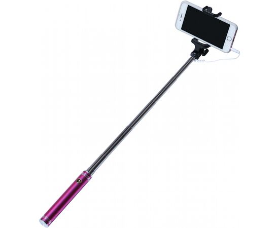 Монопод для селфи Grand-X Metallic 3,5 U-крепление 170-750мм Pink (M35UP), изображение 6 Монопод для селфи Grand-X Metallic 3,5 U-крепление 170-750мм Pink (M35UP), изображение 6