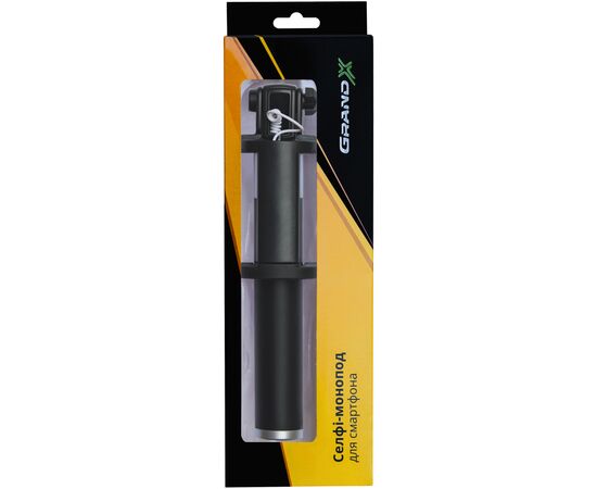 Монопод для селфи Grand-X Next aluminum 3,5 U-крепление Black (NAUBK), изображение 7 Монопод для селфи Grand-X Next aluminum 3,5 U-крепление Black (NAUBK), изображение 7