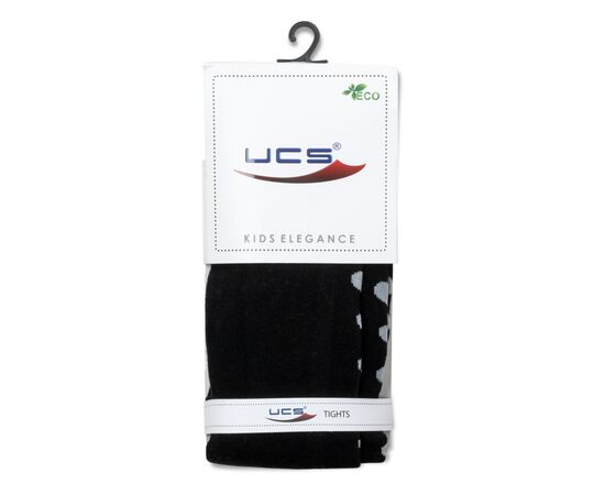 Колготки UCS Socks с сердечками (M0C0301-1443-13G-black), изображение 2 Колготки UCS Socks с сердечками (M0C0301-1443-13G-black), изображение 2