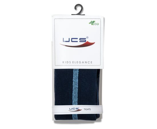 Колготки UCS Socks с орнаментом (M0C0301-2434-11G-blue), изображение 2 Колготки UCS Socks с орнаментом (M0C0301-2434-11G-blue), изображение 2