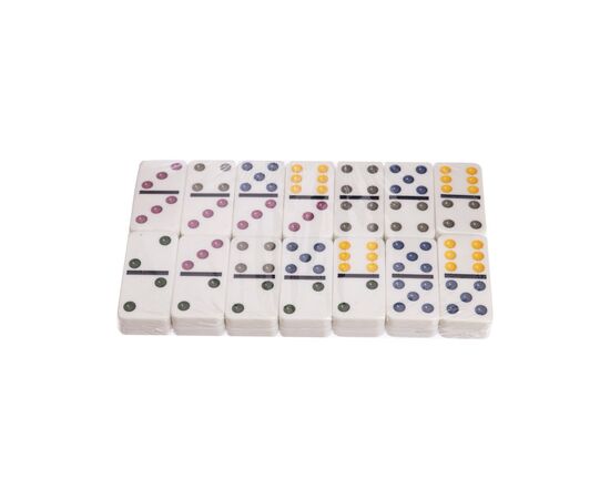 Настольная игра Johnshen Sports Домино (в металлической коробке) (IG-3974), изображение 2