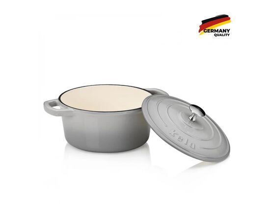 Кастрюля Kela Calido 3,8 л Silver (12606), изображение 2 Кастрюля Kela Calido 3,8 л Silver (12606), изображение 2