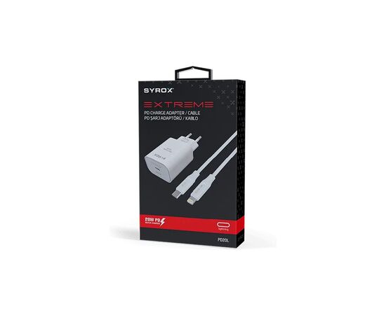 Зарядное устройство Syrox Type-С 3A 20W (PD20L), изображение 2 Зарядное устройство Syrox Type-С 3A 20W (PD20L), изображение 2