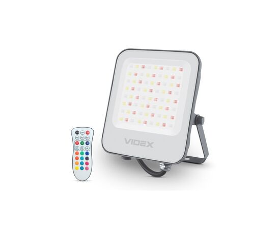 Прожектор Videx LED VIDEX 50W RGB 220V (VL-F3-50-RGB)