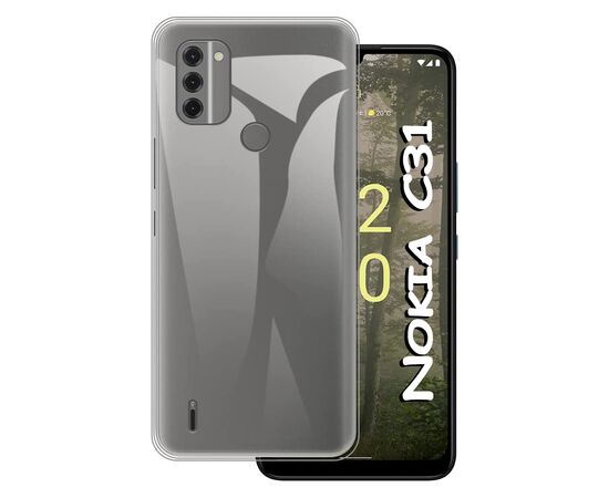 Чохол до моб. телефона BeCover Nokia C31 Transparancy (708649)