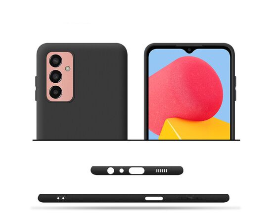 Чехол для моб. телефона BeCover Samsung Galaxy M13 4G SM-M135 Black (708651), изображение 4 Чехол для моб. телефона BeCover Samsung Galaxy M13 4G SM-M135 Black (708651), изображение 4