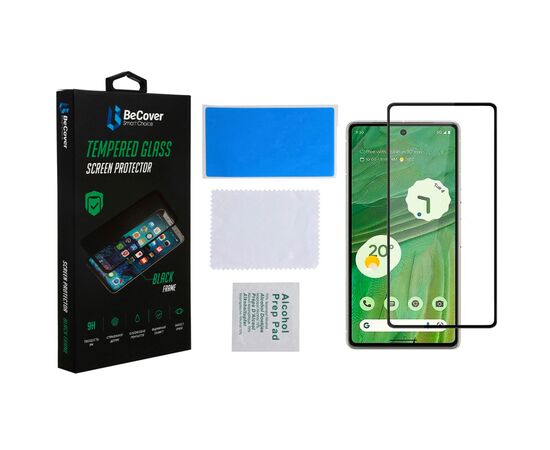 Стекло защитное BeCover Google Pixel 7 Black (708571), изображение 3