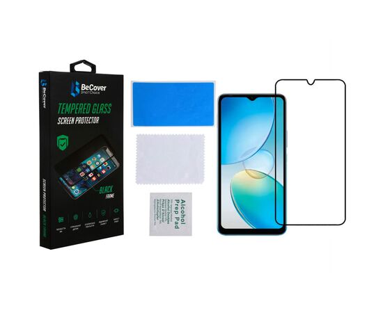 Скло захисне BeCover Infinix Hot 12і (X665B) Black (708540), зображення 3