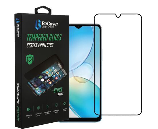 Стекло защитное BeCover Infinix Hot 12і (X665B) Black (708540)