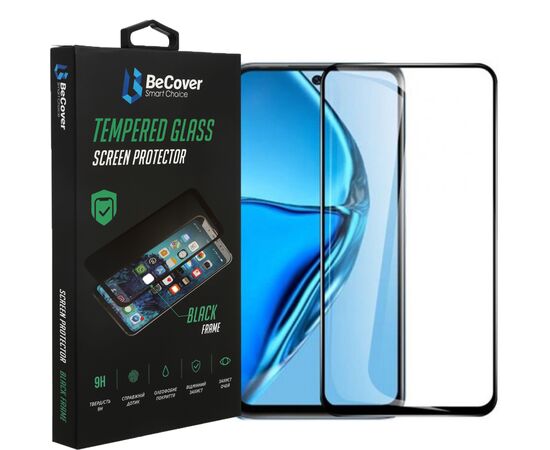 Стекло защитное BeCover Infinix Hot 20 (X6826B) Black (708542)