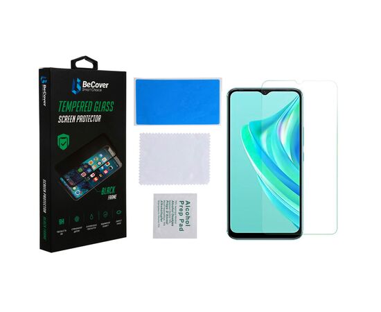 Стекло защитное BeCover Infinix Hot 20і (X665E) 3D Crystal Clear Glass (708543), изображение 3 Стекло защитное BeCover Infinix Hot 20і (X665E) 3D Crystal Clear Glass (708543), изображение 3