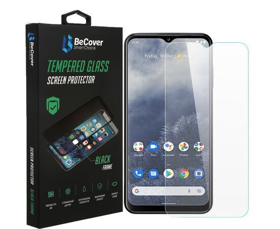 Стекло защитное BeCover Nokia G60 5G 3D Crystal Clear Glass (708547)