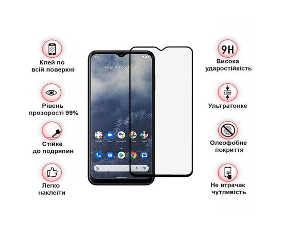Стекло защитное BeCover Nokia G60 5G Black (708548), изображение 4 Стекло защитное BeCover Nokia G60 5G Black (708548), изображение 4