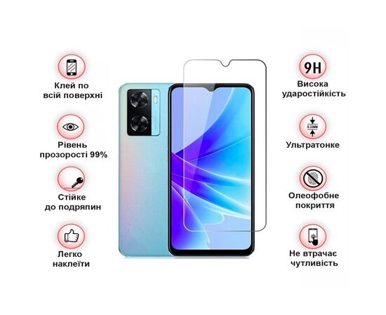Стекло защитное BeCover Oppo A57s 3D Crystal Clear Glass (708549), изображение 4 Стекло защитное BeCover Oppo A57s 3D Crystal Clear Glass (708549), изображение 4