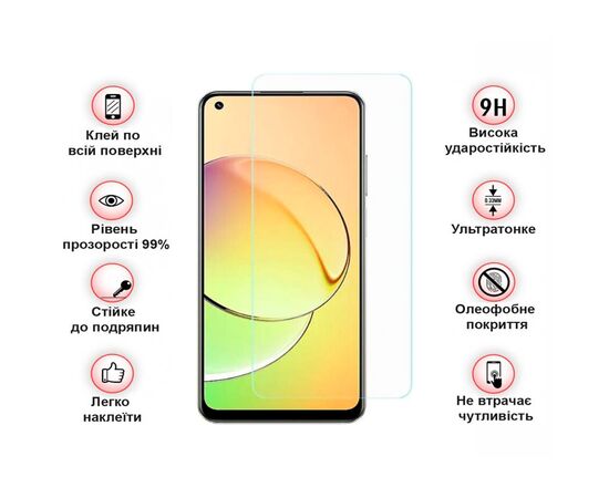Скло захисне BeCover Realme 10 3D Crystal Clear Glass (708569), зображення 4 Скло захисне BeCover Realme 10 3D Crystal Clear Glass (708569), зображення 4