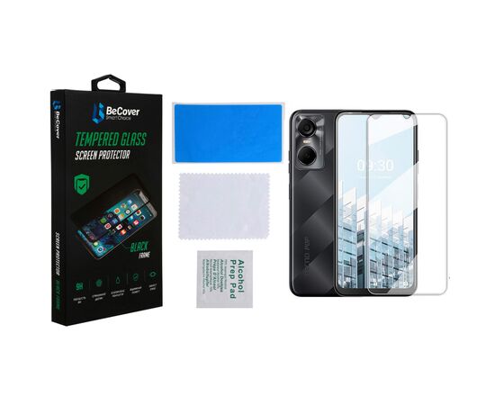 Стекло защитное BeCover Tecno Pop 6 Pro (BE8) 3D Crystal Clear Glass (708555), изображение 3 Стекло защитное BeCover Tecno Pop 6 Pro (BE8) 3D Crystal Clear Glass (708555), изображение 3