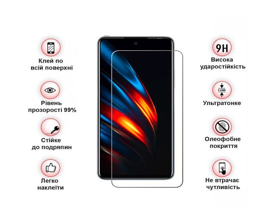 Стекло защитное BeCover Tecno POVA 4 (LG7n) 3D Crystal Clear Glass (708553), изображение 4 Стекло защитное BeCover Tecno POVA 4 (LG7n) 3D Crystal Clear Glass (708553), изображение 4