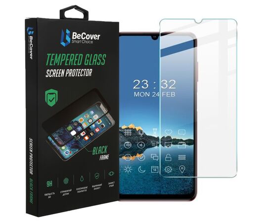 Стекло защитное BeCover ZTE Blade A72/V40 Vita 3D Crystal Clear Glass (708563)