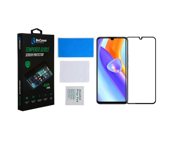 Скло захисне BeCover ZTE Blade A72/V40 Vita Black (708391), зображення 3 Скло захисне BeCover ZTE Blade A72/V40 Vita Black (708391), зображення 3