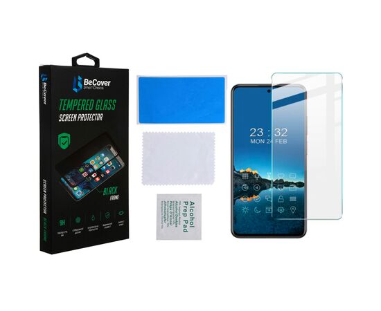 Стекло защитное BeCover ZTE Blade V40 / V40 Pro 3D Crystal Clear Glass (708561), изображение 3 Стекло защитное BeCover ZTE Blade V40 / V40 Pro 3D Crystal Clear Glass (708561), изображение 3