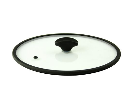 Крышка для посуды TVS Glass/Silicon 28 см (9465128003F201)
