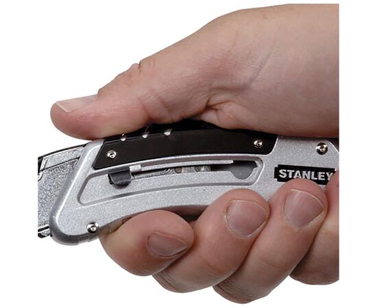 Нож монтажный Stanley FatMax, трапециевидное лезвие 19х62мм (0-10-810), изображение 8 Нож монтажный Stanley FatMax, трапециевидное лезвие 19х62мм (0-10-810), изображение 8