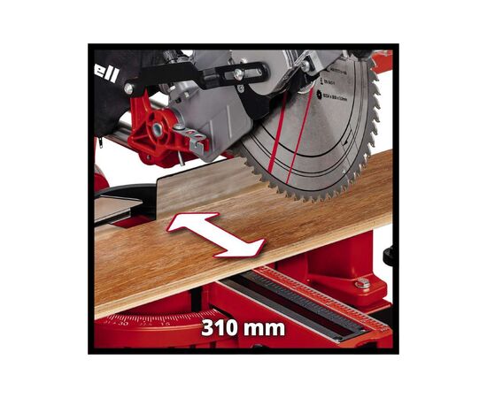 Торцовочная пила Einhell TC-SM 2531/2 U, 1900Вт (4300805), изображение 2 Торцовочная пила Einhell TC-SM 2531/2 U, 1900Вт (4300805), изображение 2