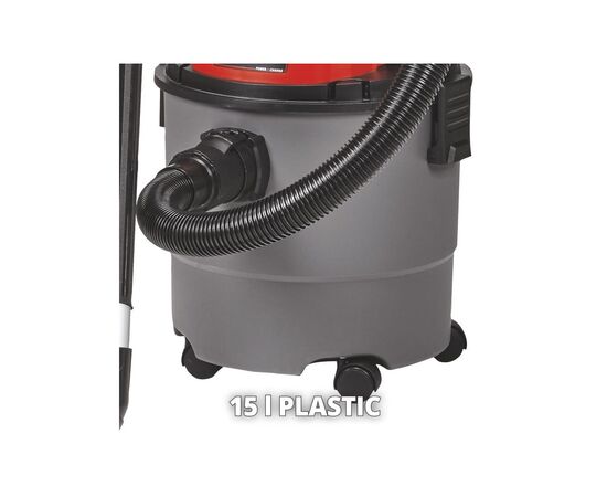 Пылесос строительный Einhell TC-VC 18/15 Li-Solo (без АКБ и ЗУ) (2347145), изображение 3
